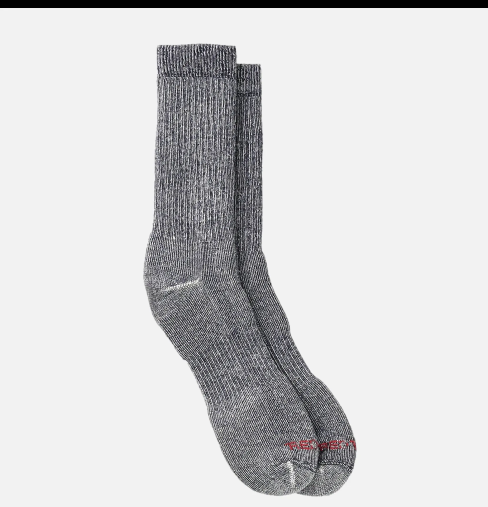 RED WING SHOES 97165 - Merino Wool Socks Charcoal<Homme Chaussettes