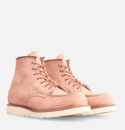 RED WING SHOES 8208 - Moc Toe Dusty Rose Abilene<Homme Bottes