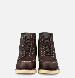 RED WING SHOES WOMEN 3371 - Moc Toe Femme Mahogany<Femme Bottes