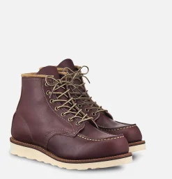 RED WING SHOES 8856 - Moc Toe Oxblood<Homme Bottes