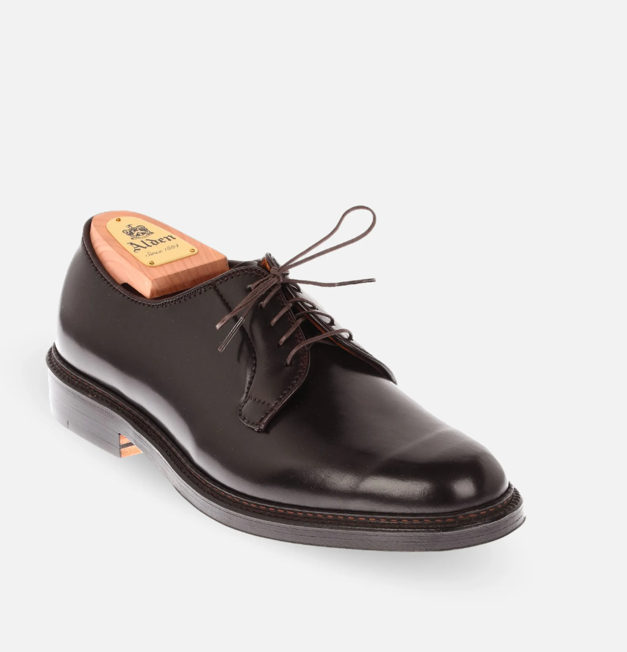 ALDEN SHOE CO 990 - Plain Toe Blucher Cordo<Homme Chaussures