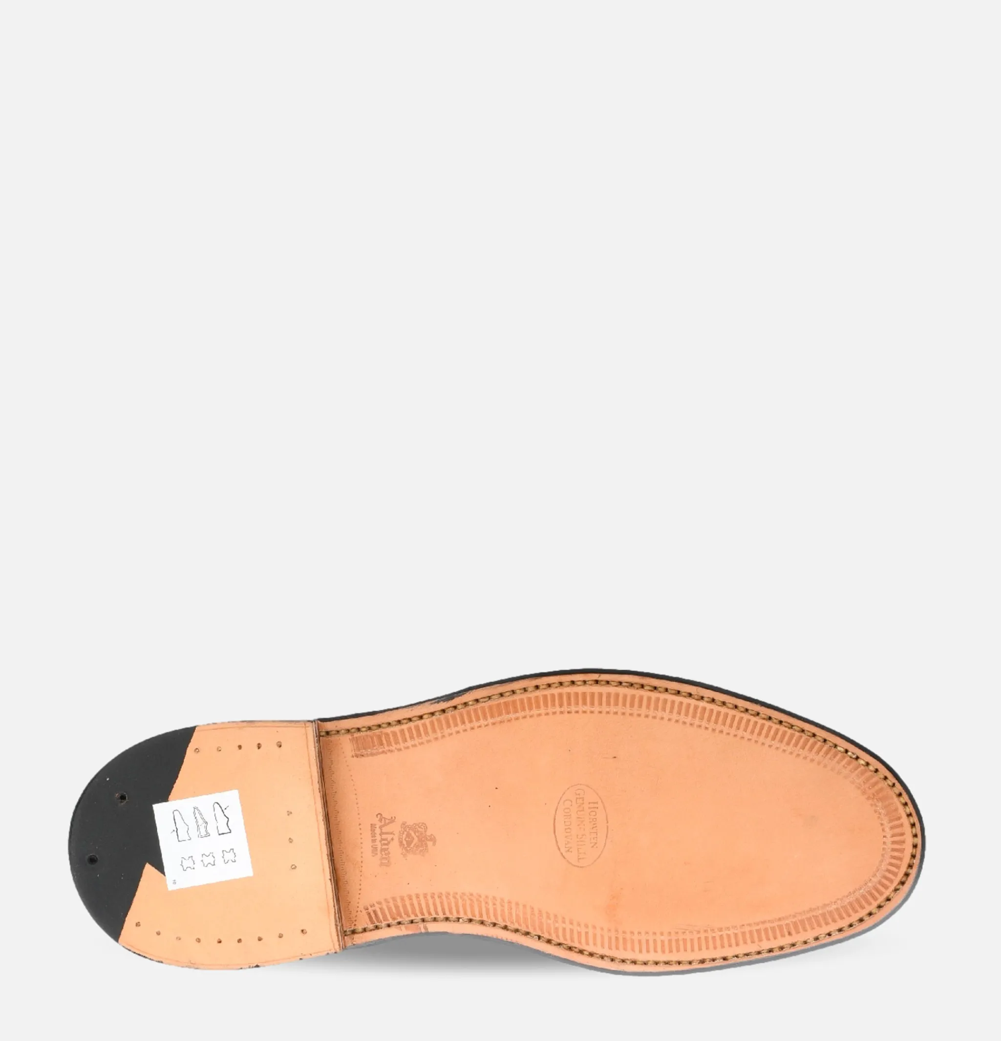 ALDEN SHOE CO 990 - Plain Toe Blucher Cordo<Homme Chaussures