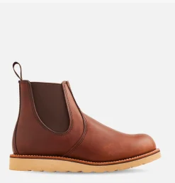 RED WING SHOES 3190 - Rover Chelsea Boot Amber Harness<Homme Bottes