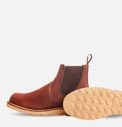 RED WING SHOES 3190 - Rover Chelsea Boot Amber Harness<Homme Bottes