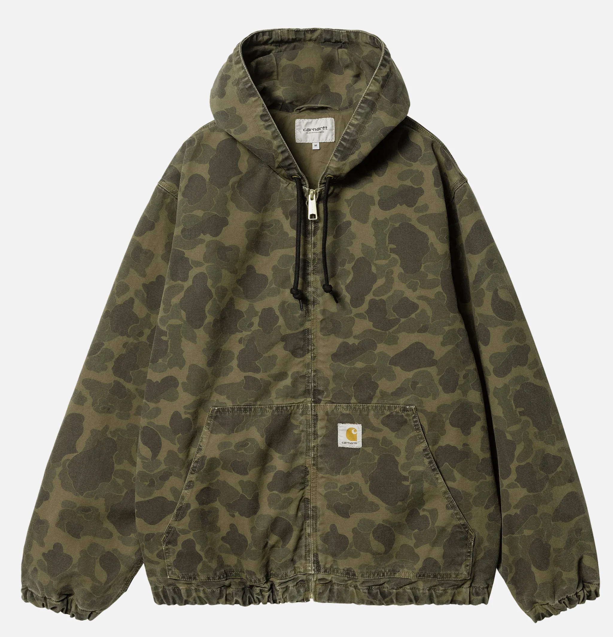 CARHARTT WIP Active Jacket Camo Duck Green< Vestes