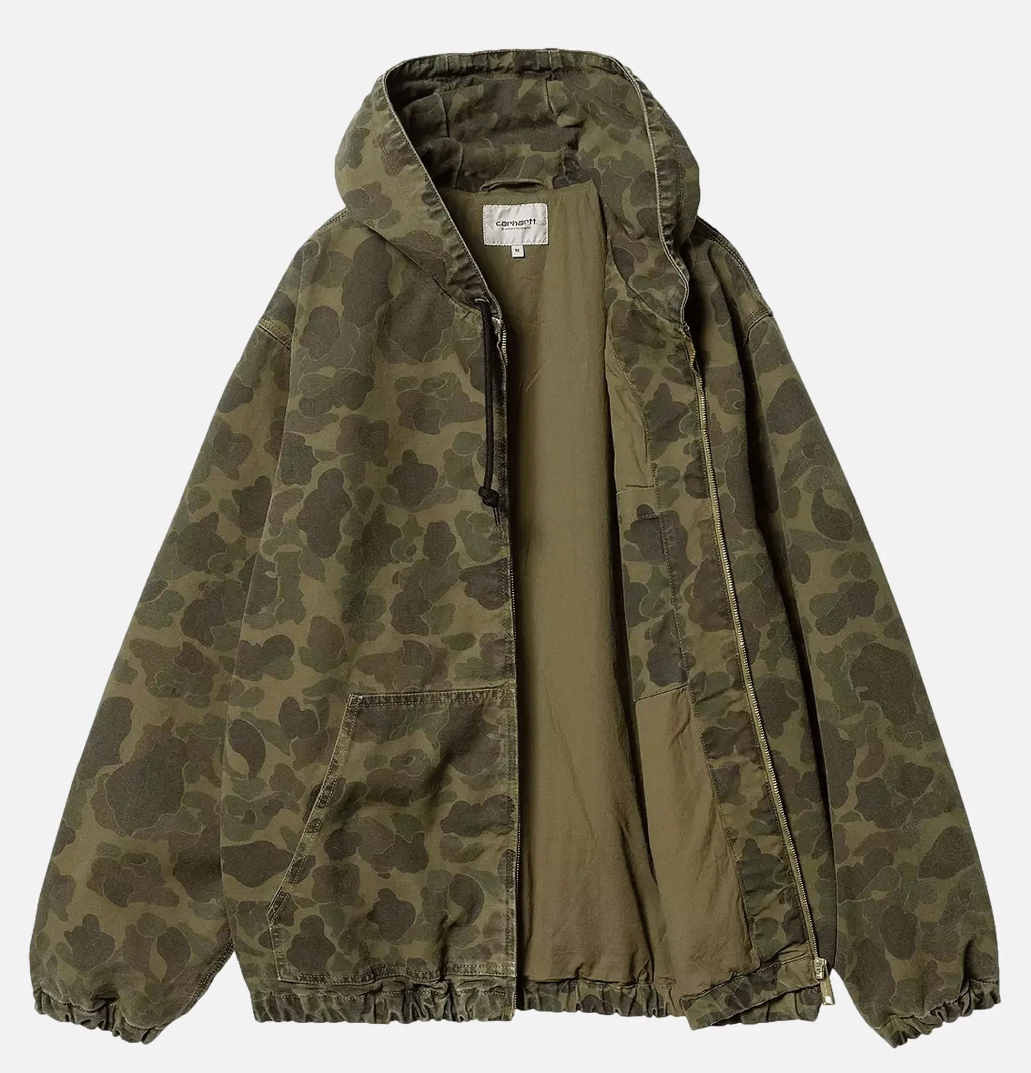 CARHARTT WIP Active Jacket Camo Duck Green< Vestes