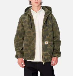 CARHARTT WIP Active Jacket Camo Duck Green< Vestes