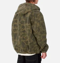 CARHARTT WIP Active Jacket Camo Duck Green< Vestes
