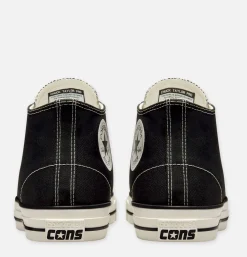 CONVERSE All Star Pro Mid Black<Homme Baskets