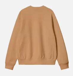 CARHARTT WIP American Script Sweat Peanut< Sweats & Polaires