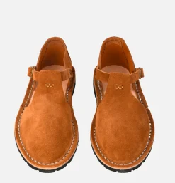 STEVE MONO Artisanal Sandal Shoe 10/12 Cognac<Homme Sandales