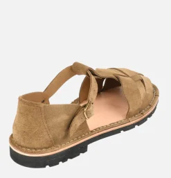 STEVE MONO Artisanal Sandal Shoe 10/01 Khaki<Homme Sandales