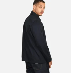 UNIVERSAL WORKS Bakers Jacket Twill Navy< Vestes