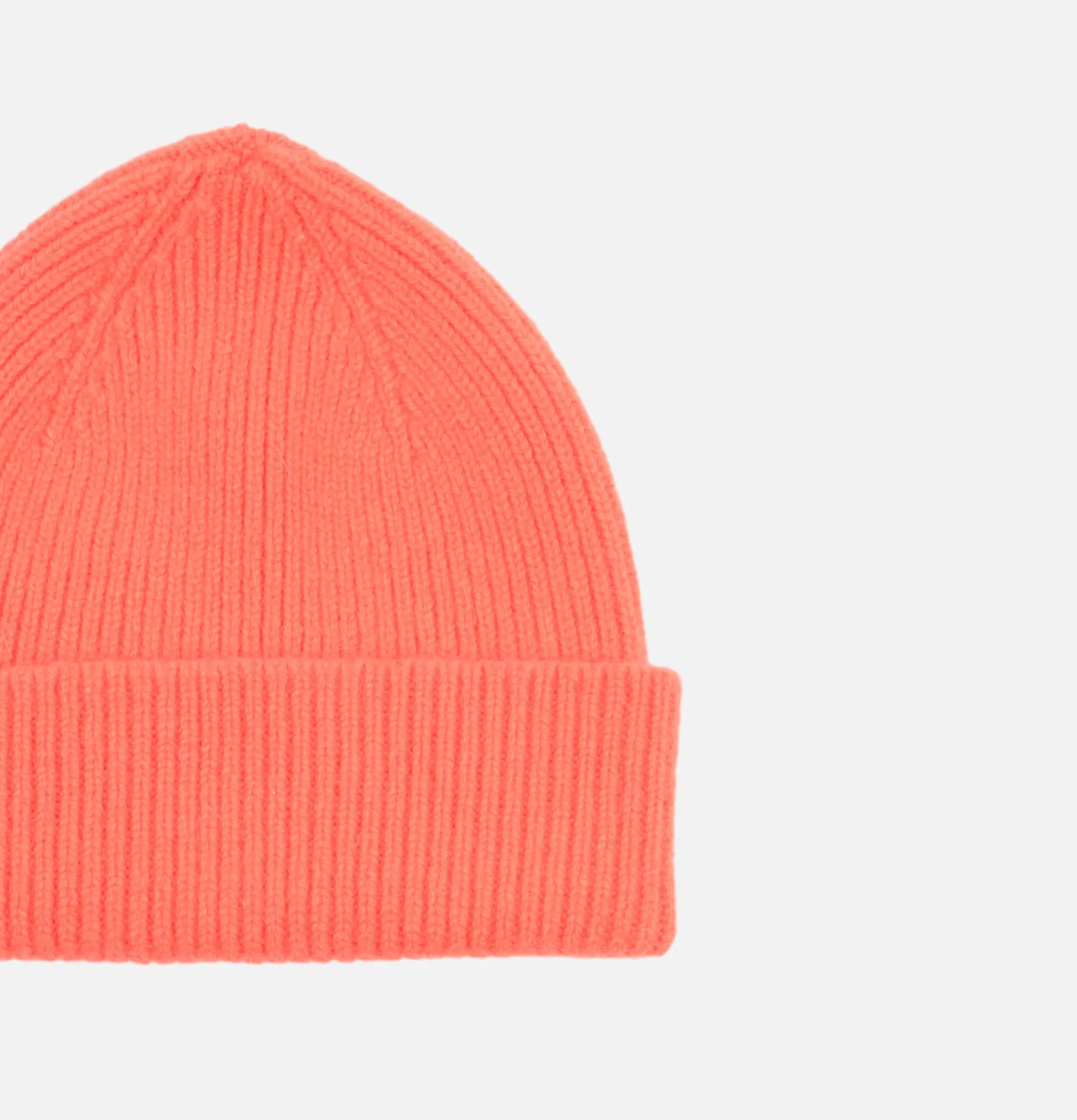 ROBERT MACKIE Barra Rib Hat Salmon< Gants • Bonnets • Echarpes