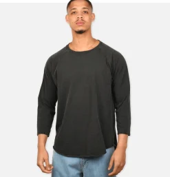 GOOD ON Baseball Tee Black< T-shirts