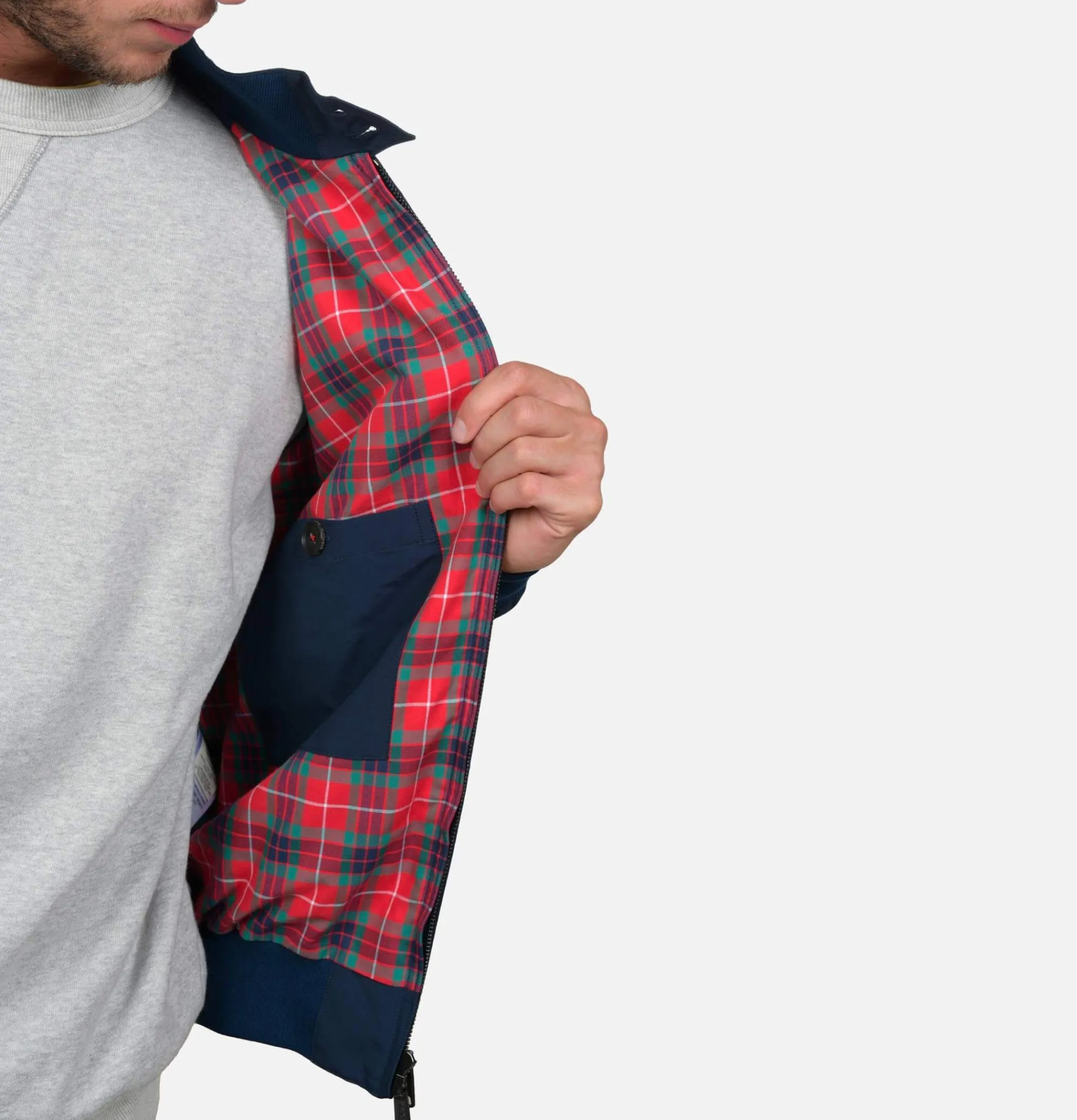 BARACUTA Blouson Harrington G9 Navy< Vestes
