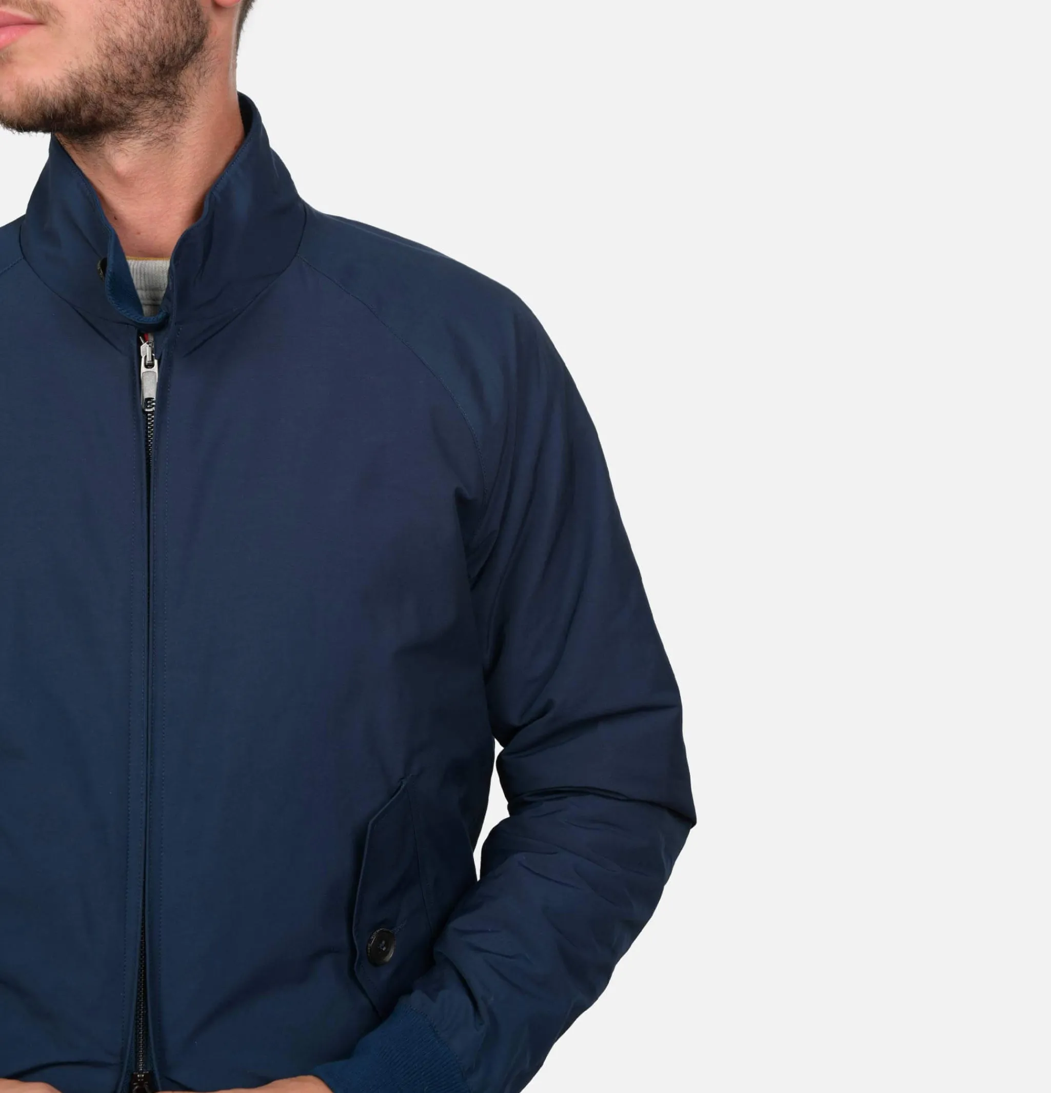 BARACUTA Blouson Harrington G9 Navy< Vestes
