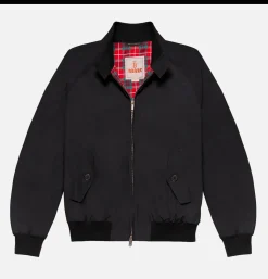 BARACUTA Blouson Harrington G9 Noir< Vestes