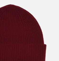 ROBERT MACKIE Bonnet Barra Bordeaux< Gants • Bonnets • Echarpes
