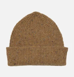 ROBERT MACKIE Bonnet Shin Donegal Hickory< Gants • Bonnets • Echarpes