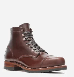 WOLVERINE Boots Cap Toe Brown<Homme Bottes