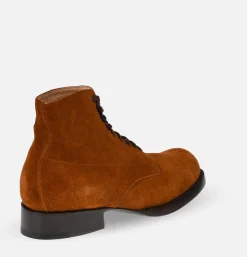 YUKETEN Bottes Alan Brown Suede Snuff<Homme Bottes