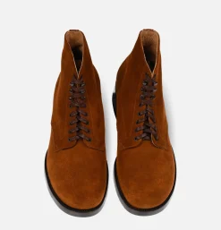 YUKETEN Bottes Alan Brown Suede Snuff<Homme Bottes