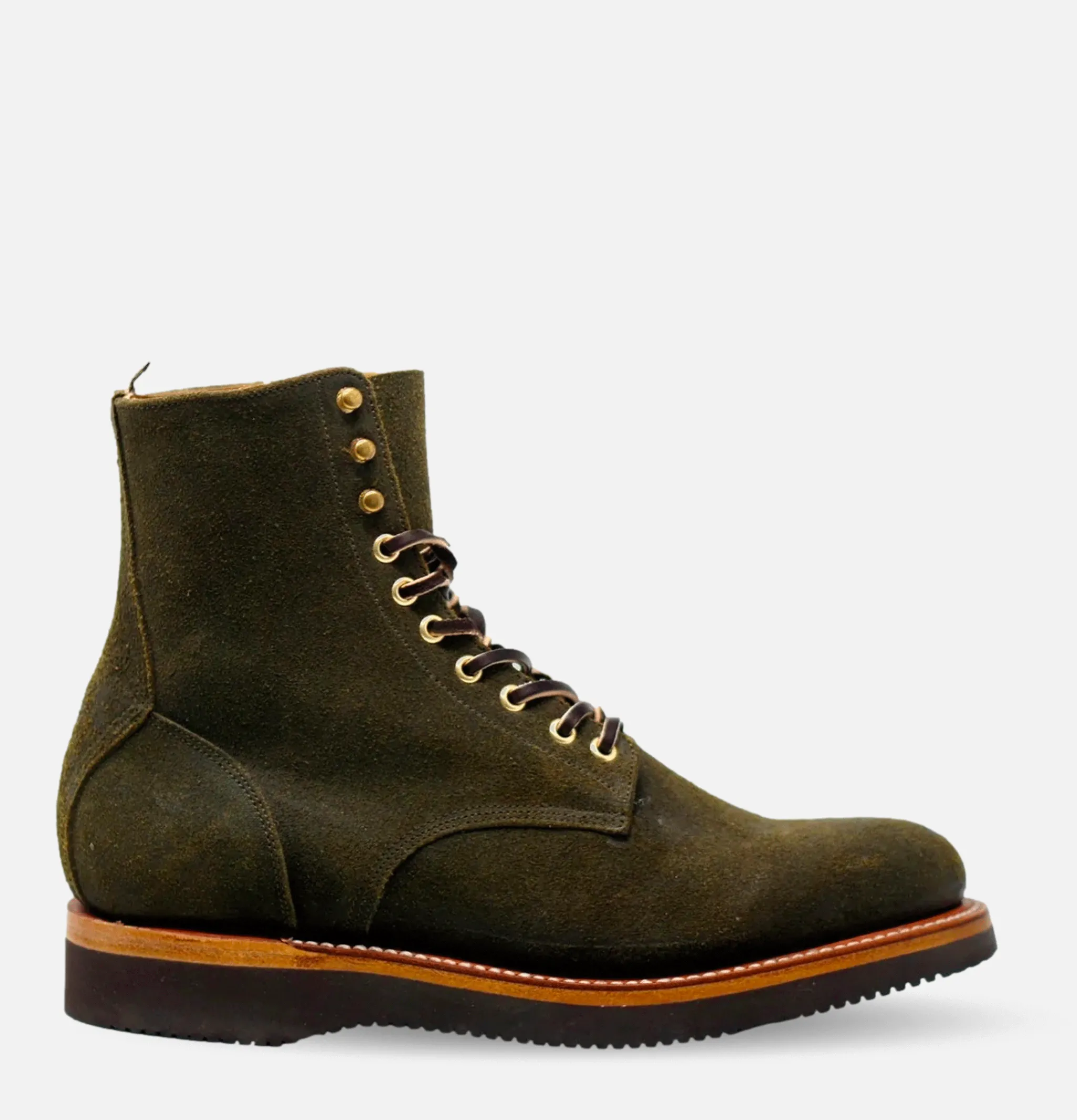 UNMARKED Bottes Hunter Olive Suede<Homme Bottes