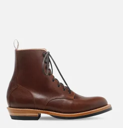 UNMARKED Bottes Plain Toe DB Hunter Tobacco<Homme Bottes