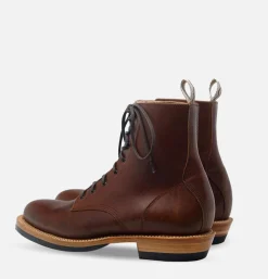 UNMARKED Bottes Plain Toe DB Hunter Tobacco<Homme Bottes