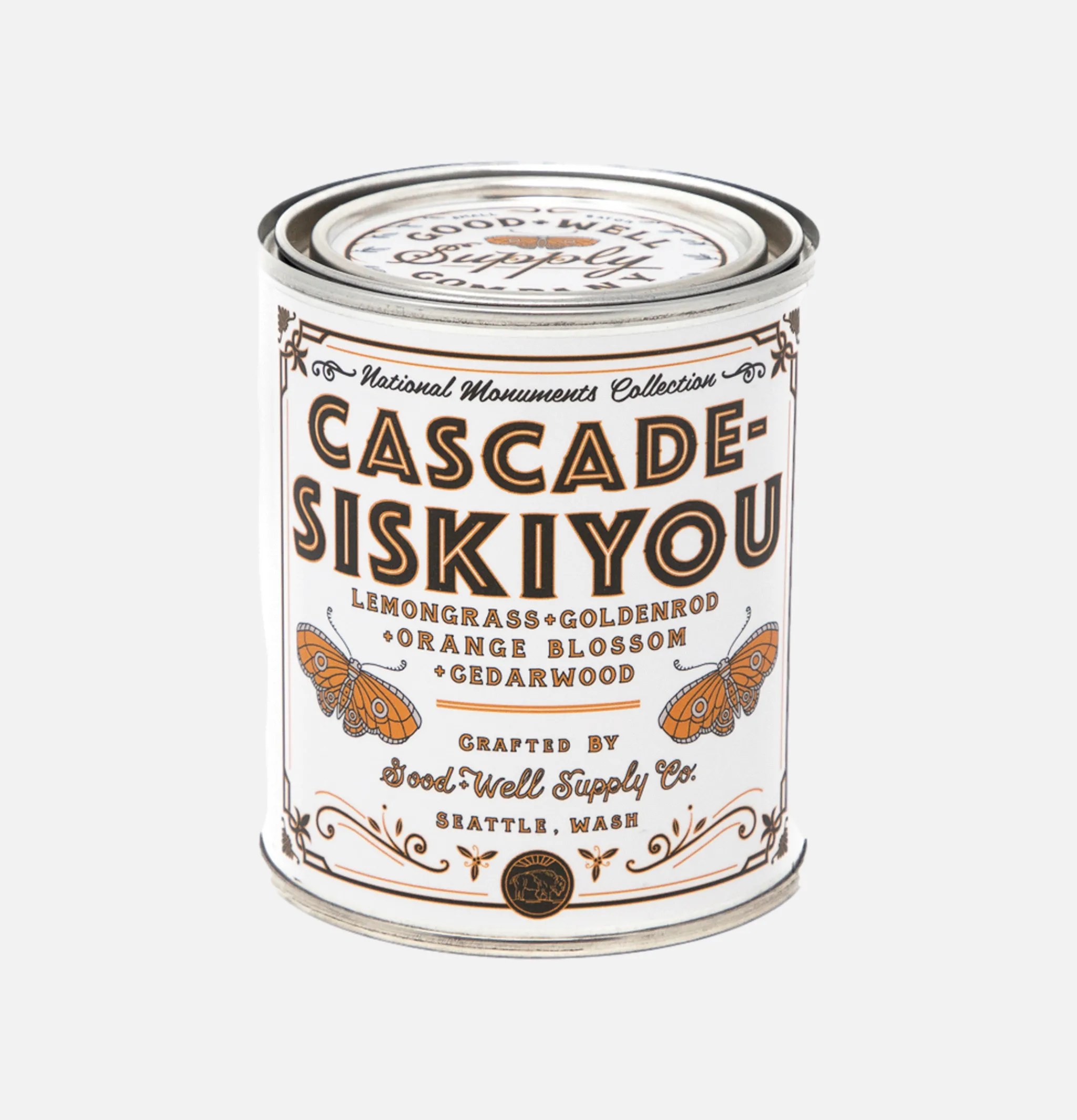GOOD & WELL SUPPLY CO Bougie 8oz Cascade Siskiyou< Maison