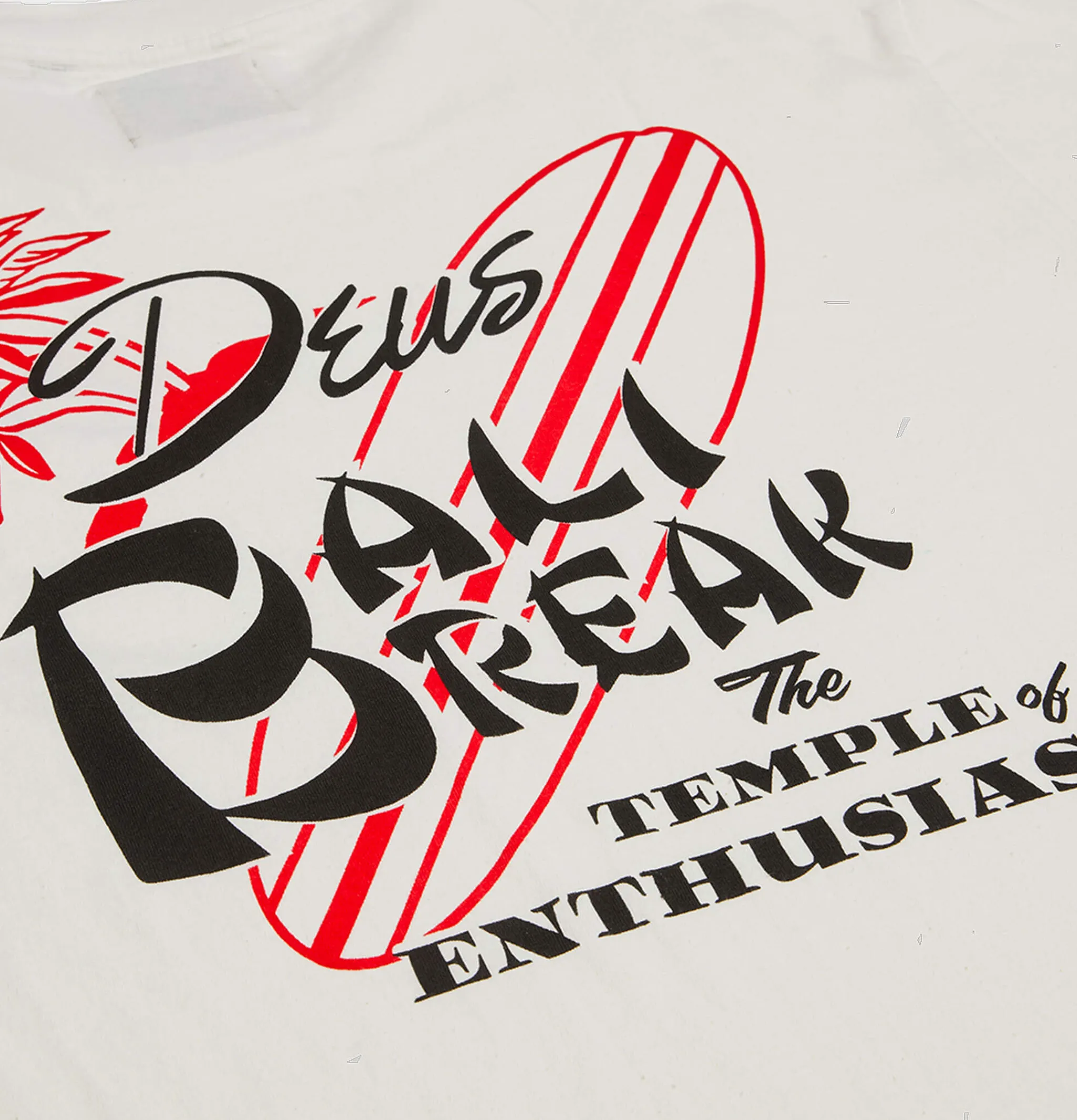 DEUS Breaker Tee Vintage White< T-shirts