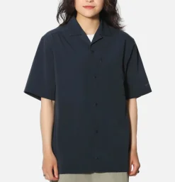 SNOW PEAK Breathable Quick Dry Shirt Nvy< Chemises