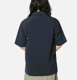 SNOW PEAK Breathable Quick Dry Shirt Nvy< Chemises