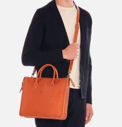 IL BISONTE Briefcase Caramel< Autres Sacs