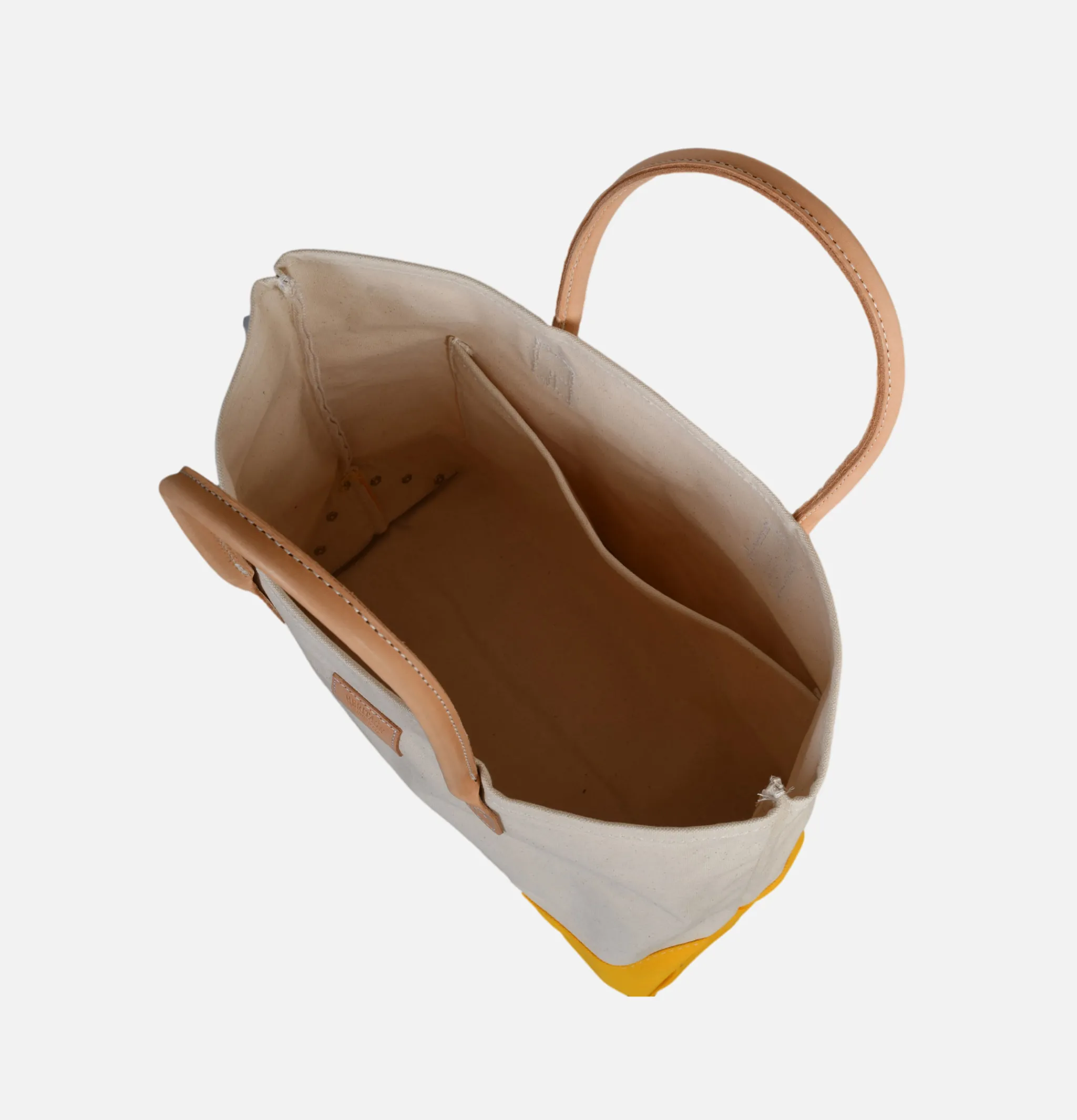 HERITAGE LEATHER COMPANY Canvas Day Tote Bag Jaune< Tote-bags