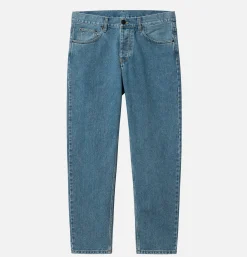 CARHARTT WIP Car newel bleached< Pantalons
