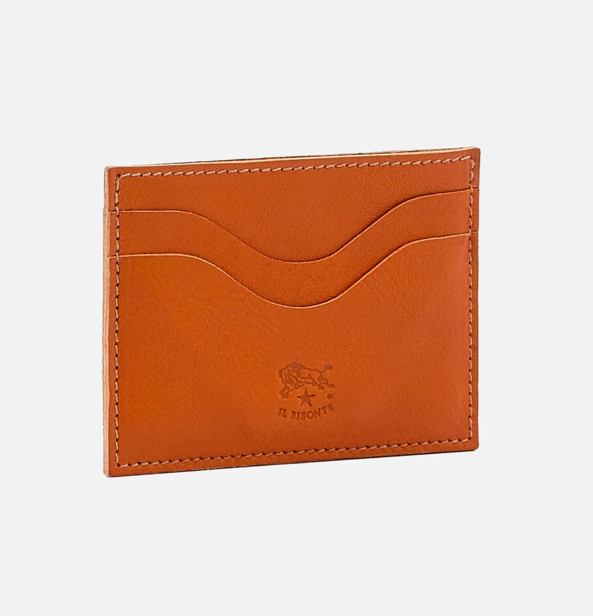 IL BISONTE Card Case Caramel< Petite Maroquinerie