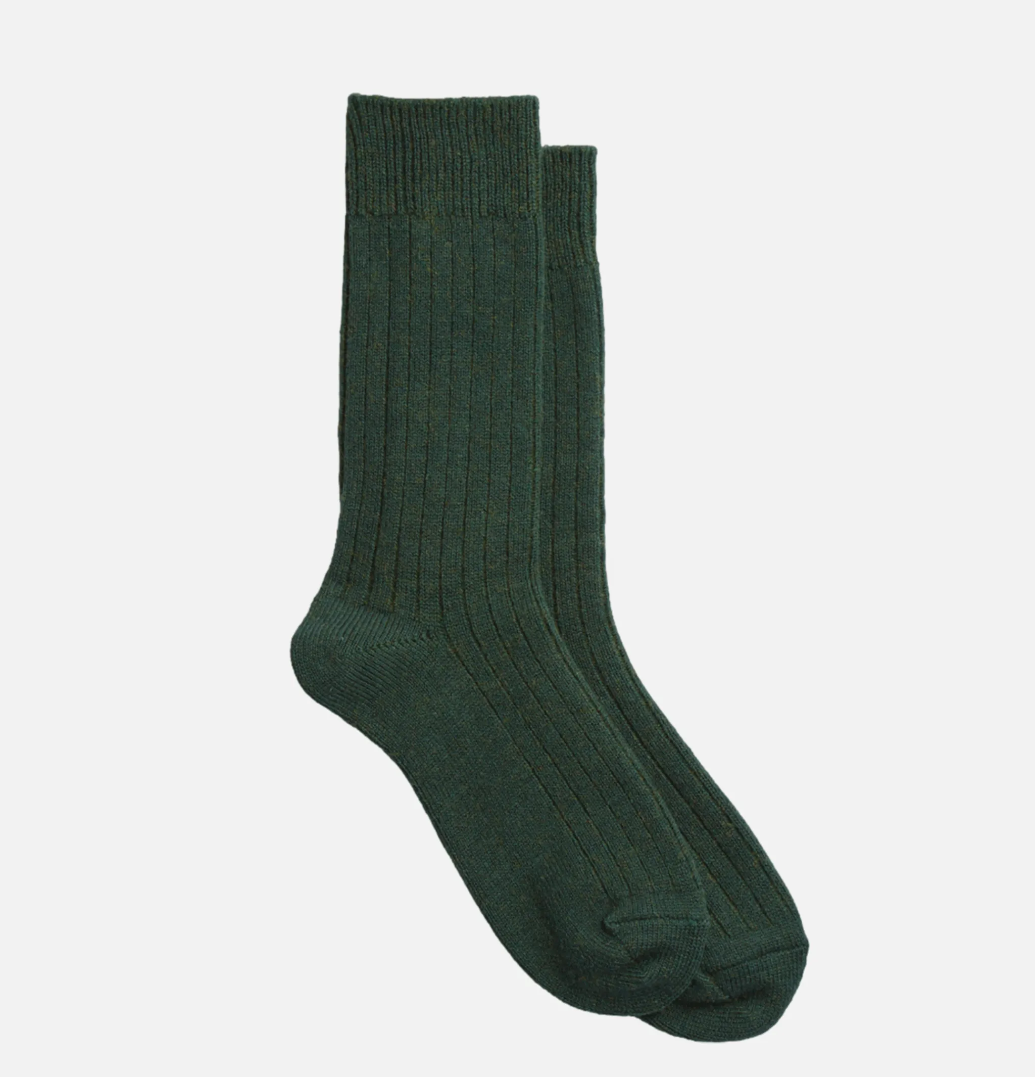 ROTOTO Chaussettes Cotton Wool Vert<Homme Chaussettes
