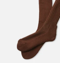 ROTOTO Chaussettes Loose Pile Chocolat<Femme Autres|Chaussettes