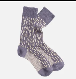 ROTOTO Chaussettes Raindrop Blue<Homme Chaussettes
