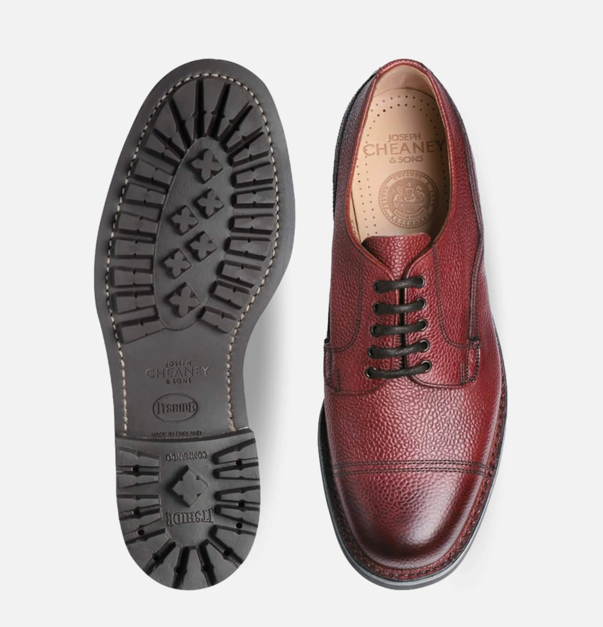 JOSEPH CHEANEY Chaussures Cairn Burgundy<Homme Chaussures