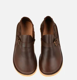 YOGI FOOTWEAR Chaussures Corso Buckle Monk Brown<Homme Autres|Mocassins