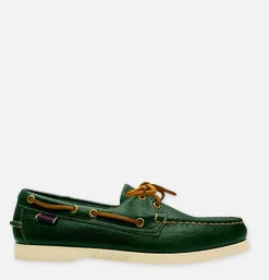 SEBAGO Chaussures Docksides Martel Green<Homme Mocassins