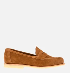 SANDERS Chaussures Edwin Loafer Tobacco<Homme Mocassins