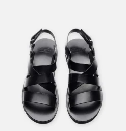 PARABOOT Chaussures Noumea Noire<Homme Sandales