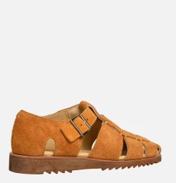 PARABOOT Chaussures Pacific Velours Miel<Homme Sandales