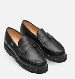PARABOOT Chaussures Reims Noir<Homme Mocassins