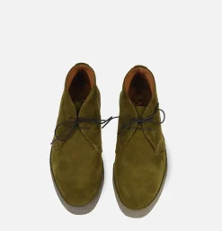 SANDERS Chaussures Hi-top Vert<Homme Bottes