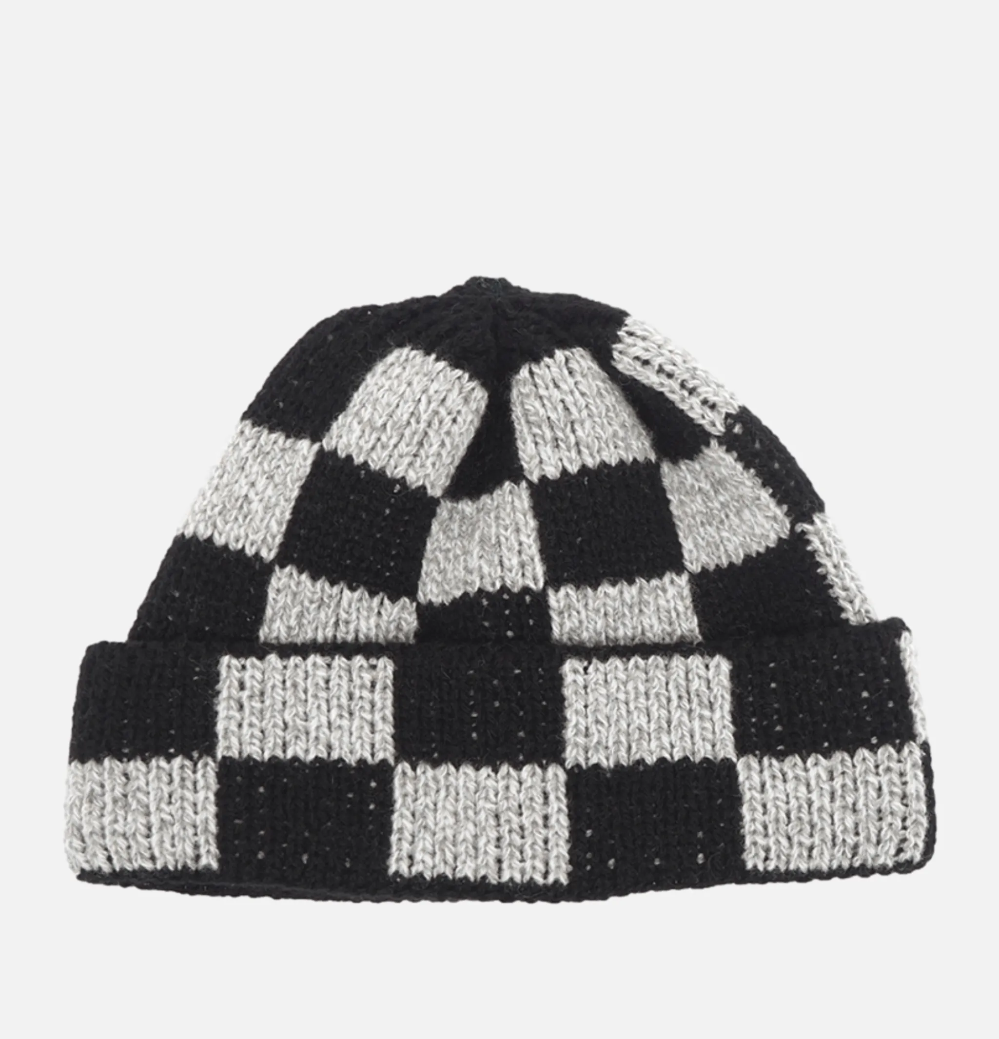 FOUND FEATHER Checker Beanie Black< Gants • Bonnets • Echarpes